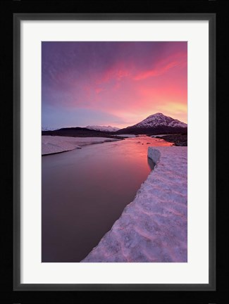 Framed British Columbia, Alsek River Valley, Alsek River Print
