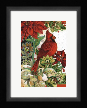 Framed Winter Roost Print