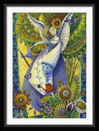 Framed Angelic Harvesting Print