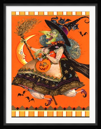Framed Witch Print