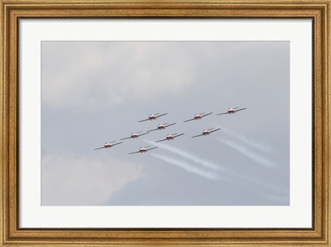 Framed Snowbirds 431 Royal Canadian Air Force Print