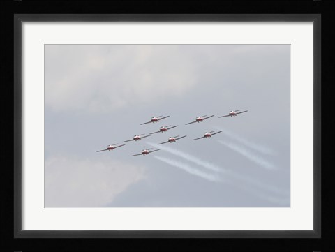 Framed Snowbirds 431 Royal Canadian Air Force Print