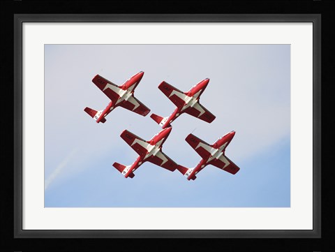 Framed Snowbirds 43 Squadron of the Royal Canadian Air Force Print