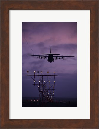 Framed C-130J Super Hercules Print