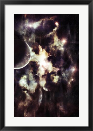 Framed Parallel Universe so Thin you&#39;re able to See the Other Side Print