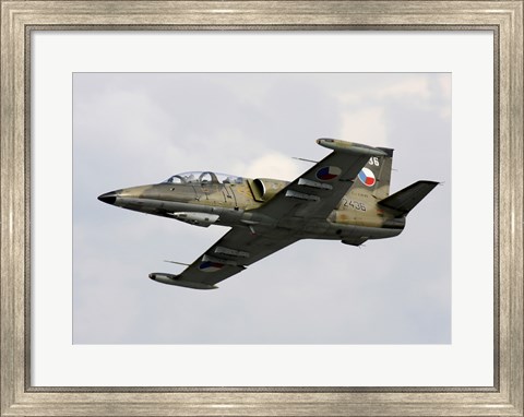 Framed Aero L-39ZA Albatros Trainer Aircraft of the Czech Air Force Print