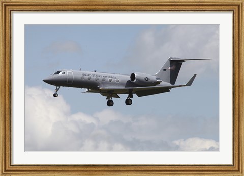Framed Gulfstream C-20H Executive Transport Plane of the US Air Force Print