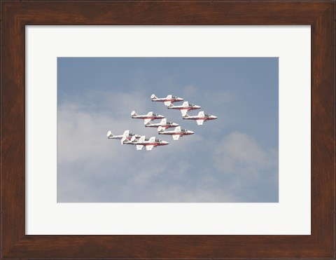 Framed Snowbirds 431 Air Demonstration Squadron of the Royal Canadian Air Force Print