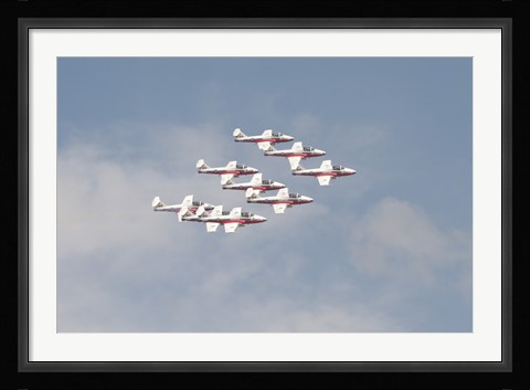 Framed Snowbirds 431 Air Demonstration Squadron of the Royal Canadian Air Force Print