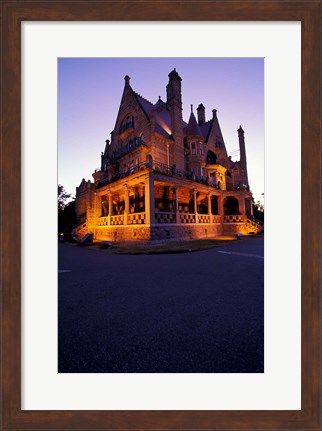 Framed Craig Darroch Castle, Victoria, British Columbia, Canada Print
