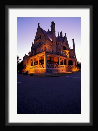 Framed Craig Darroch Castle, Victoria, British Columbia, Canada Print