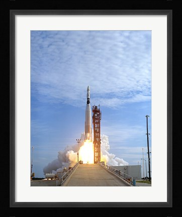 Framed Atlas Agena Target Vehicle Liftoff for Gemini 11, Cape Canaveral, Florida Print