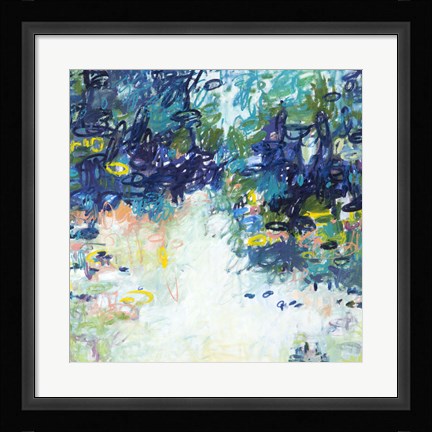 Framed Blue Ivy Print