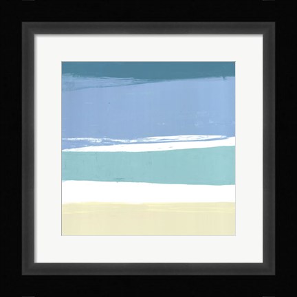 Framed Beach I Print