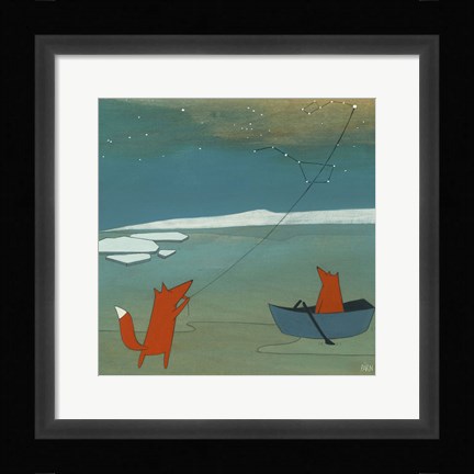 Framed Bring You the North Star Print