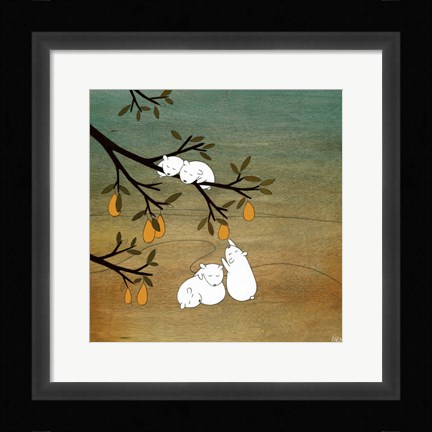 Framed Sugar Plum Tree Print