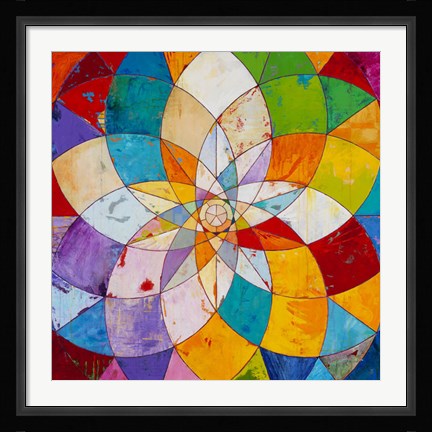 Framed Kaleidoscopic Print