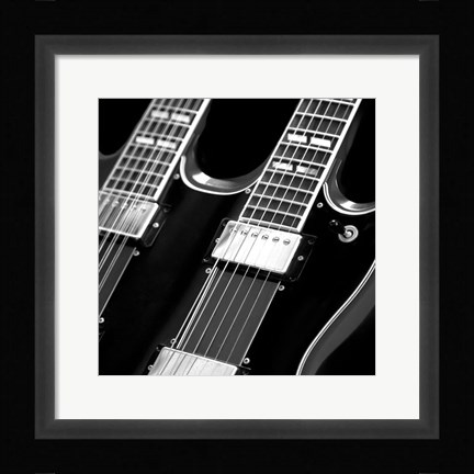 Framed Classic Guitar Detail I Print