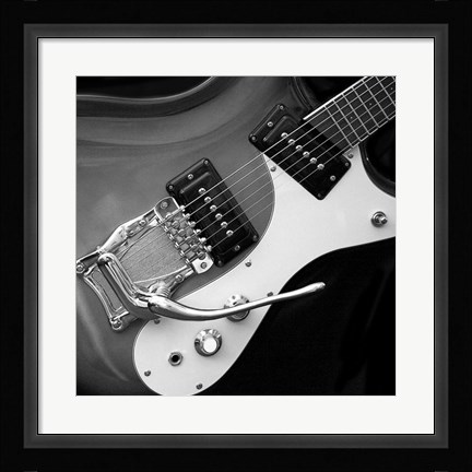 Framed Classic Guitar Detail V Print