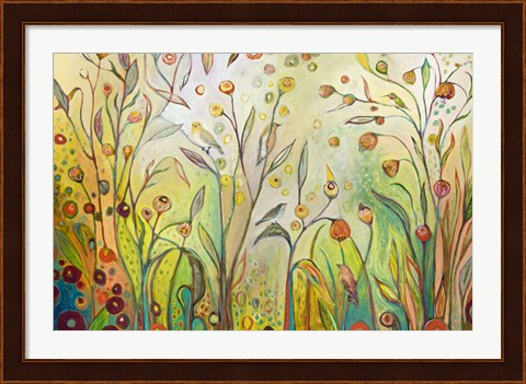Framed Welcome to My Garden Print