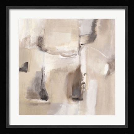 Framed Raven Snow Print