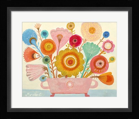 Framed Flowers n. 4 Print