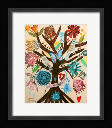 Framed Viva la Vida Print