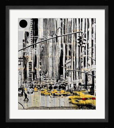 Framed Somewhere in New York City Print