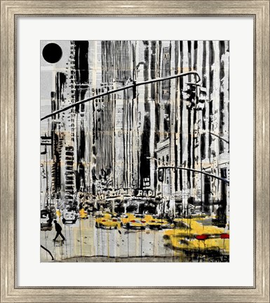 Framed Somewhere in New York City Print