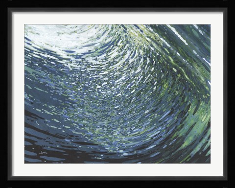Framed Underwater Movement Print