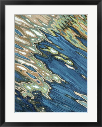 Framed Fall Reflections Print
