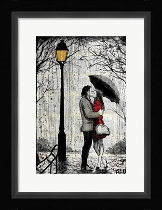 Framed Lamp Print