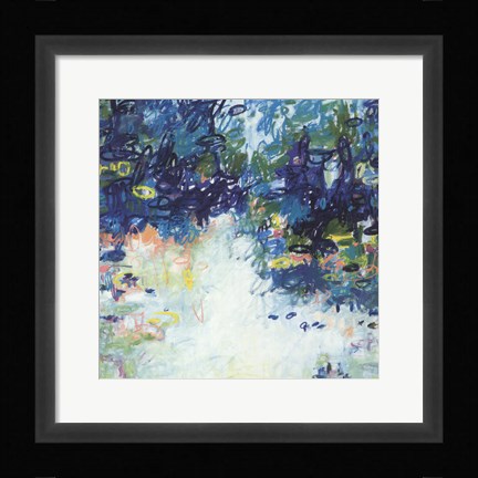 Framed Blue Ivy Print