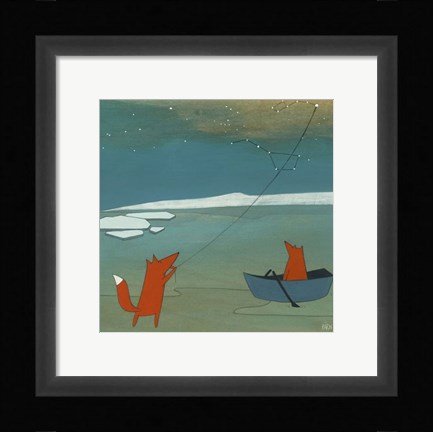 Framed Bring You the North Star Print