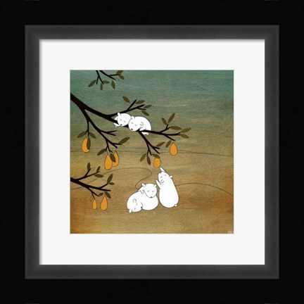 Framed Sugar Plum Tree Print