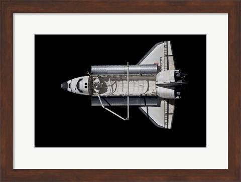 Framed Discovere Space Shuttle Print