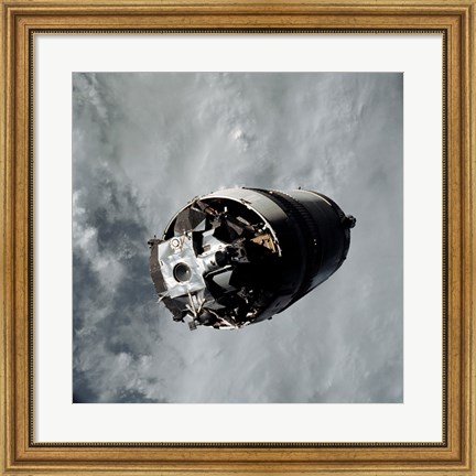 Framed Lunar Module Spider of the Apollo 9 Mission Print