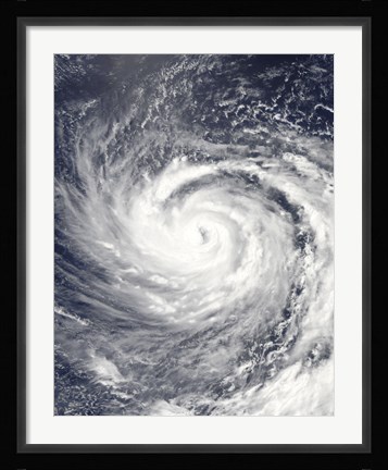 Framed Typhoon Ma-on over the Northern Mariana Islands Print