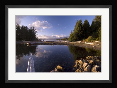 Framed Keith Island, Pacific Rim NP, British Columbia Print