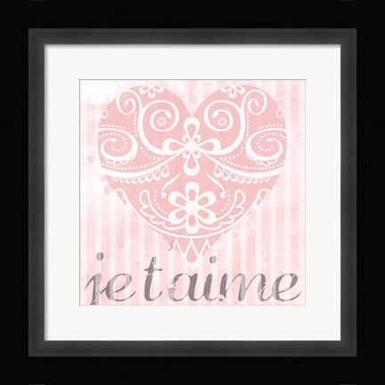 Framed Paris Love 02 Print