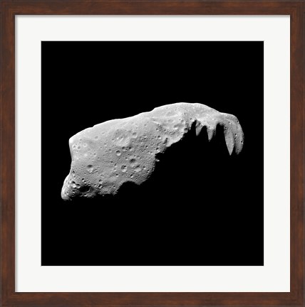 Framed Asteroid 243 Ida Print