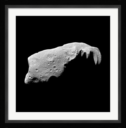 Framed Asteroid 243 Ida Print