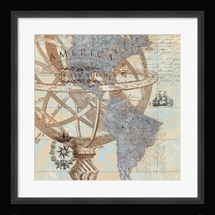 Framed New World Print