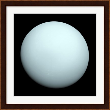Framed Planet Uranus Print