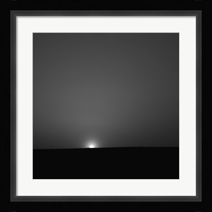 Framed Sunrise on Mars Print