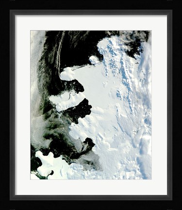 Framed Wilkins Sound, Antarctica Print