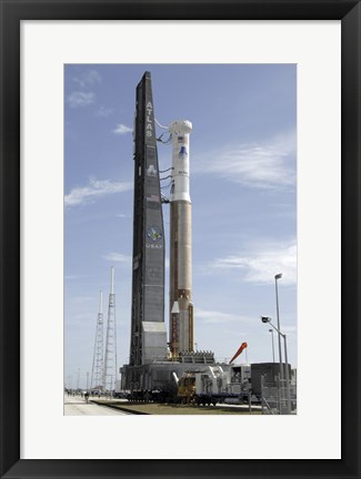 Framed Atlas V/Centaur arrives on the Launch Complex Print
