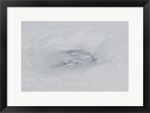 Framed Eye of Hurricane BIll Print