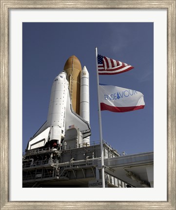 Framed Space Shuttle Endeavour 2 Print