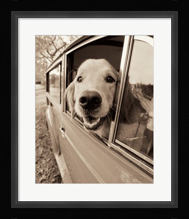 Framed Are we there Yet? Print